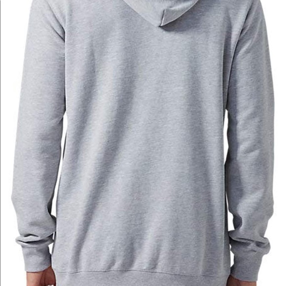 ASICS Tiger Men's Full Zip Hoodie Gray - Picture 3 of 12